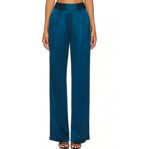 The Sei Satin Silk Wide Leg Trousers Size 10